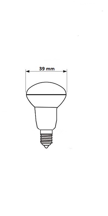 LED-Reflektorlampe E14 R39 3W